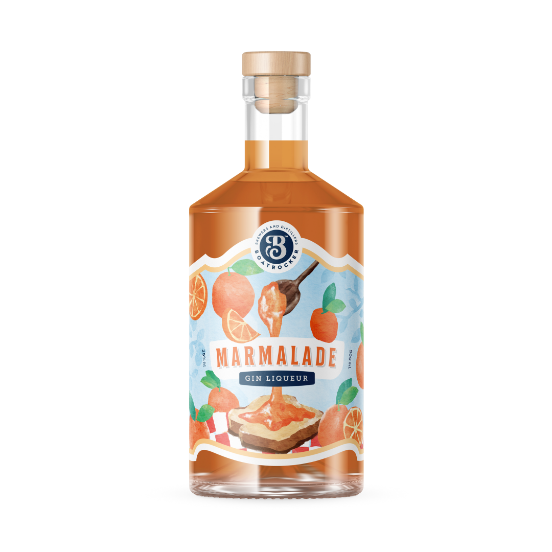 Marmalade Gin Liqueur Boatrocker Brewers & Distillers