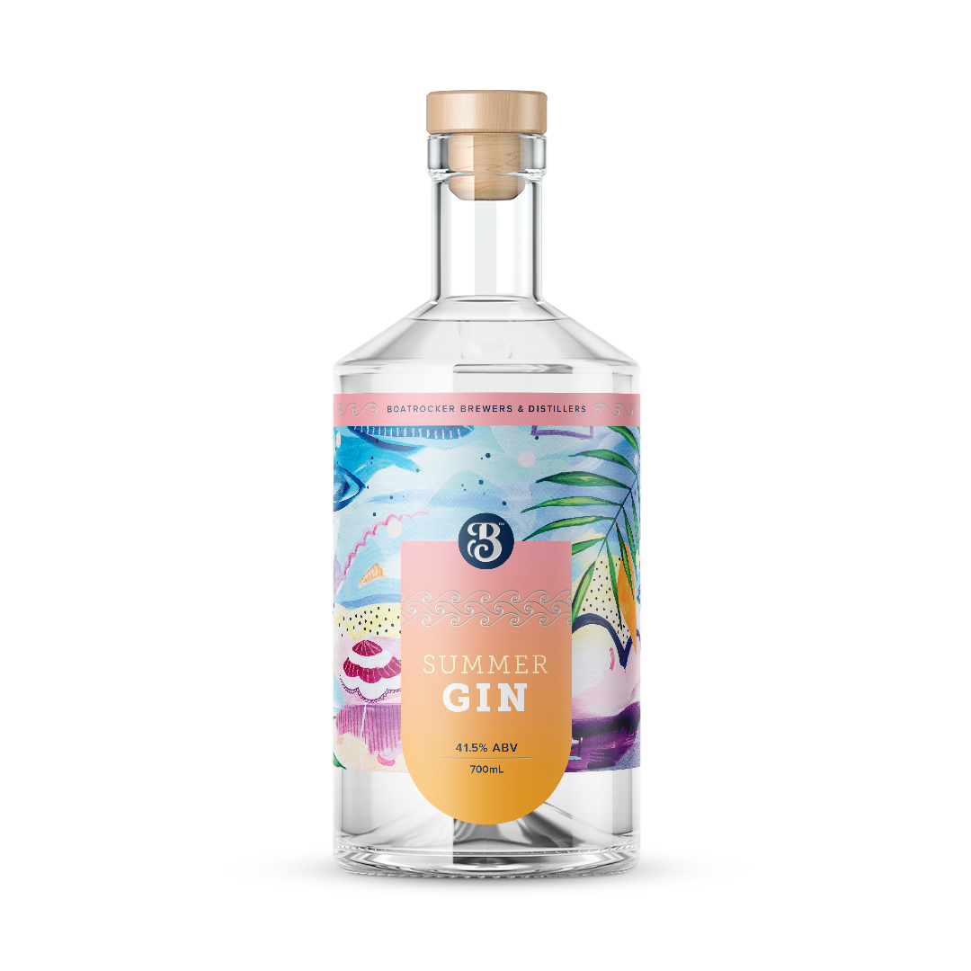 Summer Gin Craft Gin Local Gin Distillery Melbourne Boatrocker