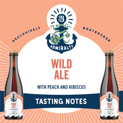 WILD ALE WITH PEACH AND HIBISCUS (SEPT 2023)
