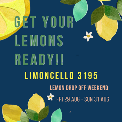 Limoncello 3195 I Lemon Drop off Weekend - Fri 29 Aug to Sun 31 Aug