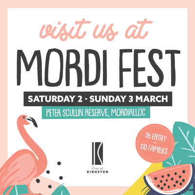 MORDI FEST  |  MARCH 2 & 3  |  PETER SCULLIN RESERVE  |  MORDIALLOC