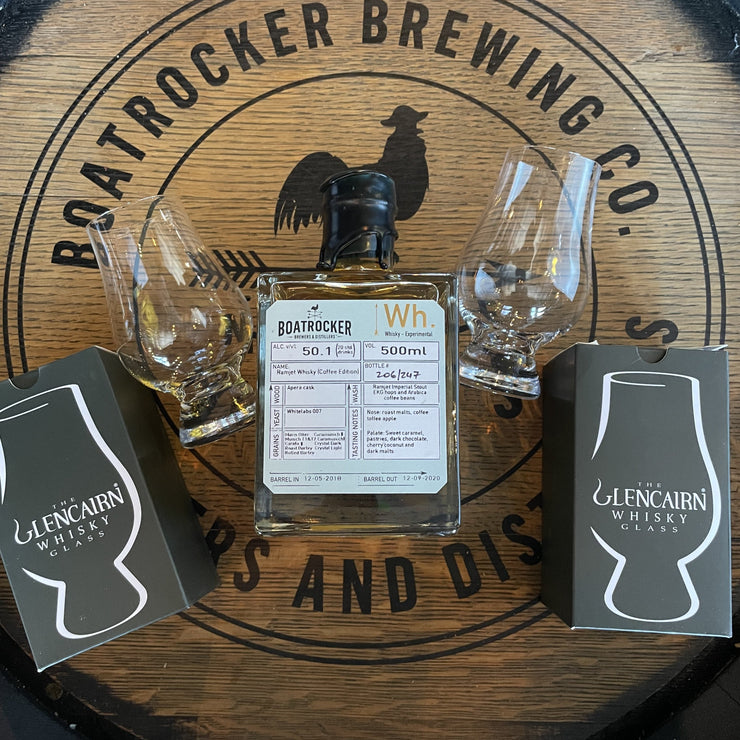 Ramjet Whisky & Glencairn Glass pack
